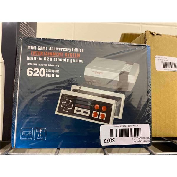 Mini Nintendo Style Game Console with 620 Pre loaded games, NEW