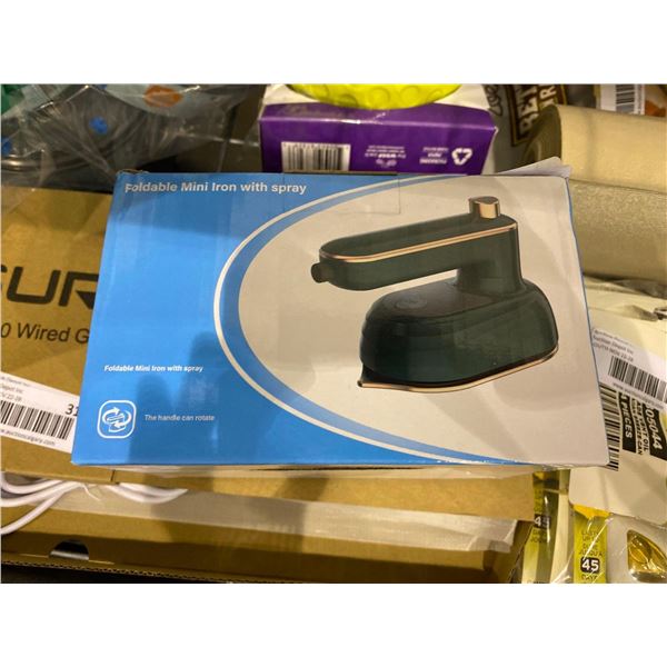 Folding Travel Steam Iron