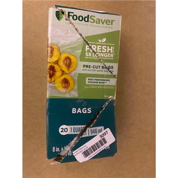 Food Saver pre cut bags