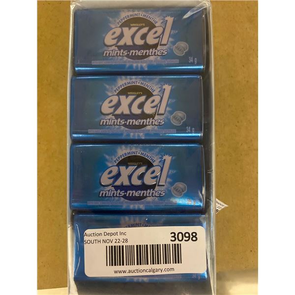 Excel Mints Peppermint case 8 x 34g