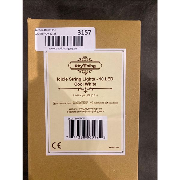 Hytsing Icicle Lights 10 LED