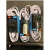 Image 2 : Globe Extention Cords Lot of 3