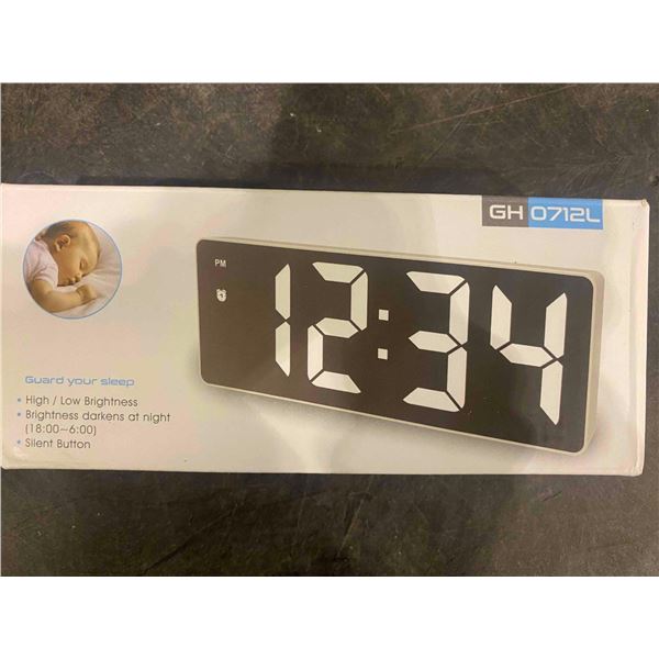 High Visability big number LED Clock