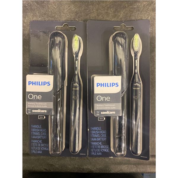 Philips One Sonicare toothbrush LOT of 2