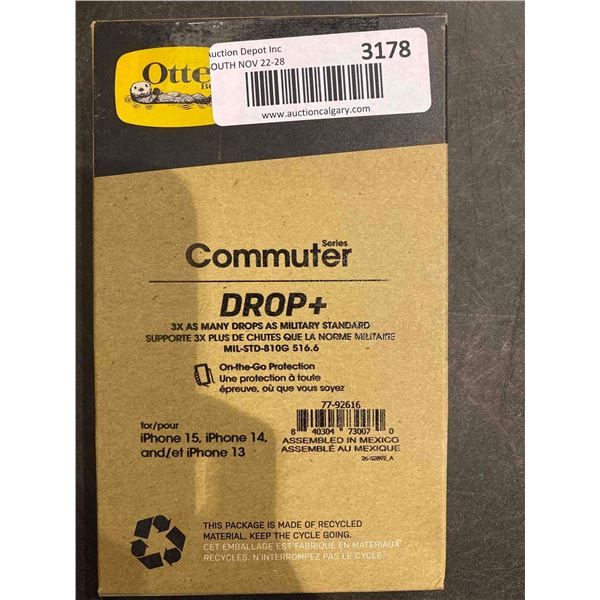 Otter Box Phone Case for an iPhone 15,14, and 13