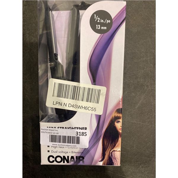 Conair Mini Hair Straightener 1/2IN 13MM