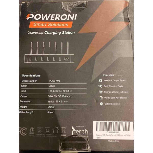 Poweroni Smart Solutions Universal Charging Station