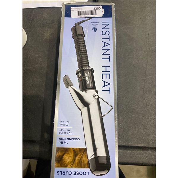Instant Heat Loose Curl, Curling Iron 1 1/2in