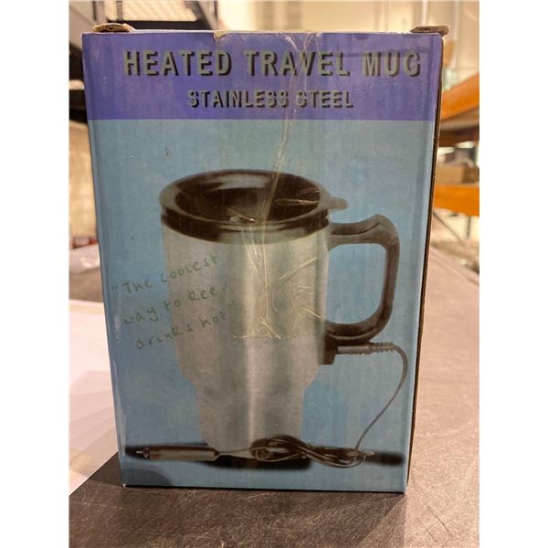 Heated travel mug Stainless Steel