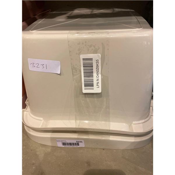 Large Enclosed Cat Litter Pan