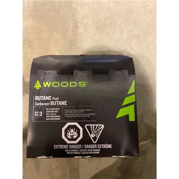 Woods Butane Fuel, x3
