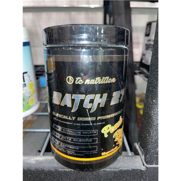 Batch 27 Peach Rings Pre-Workout 350g