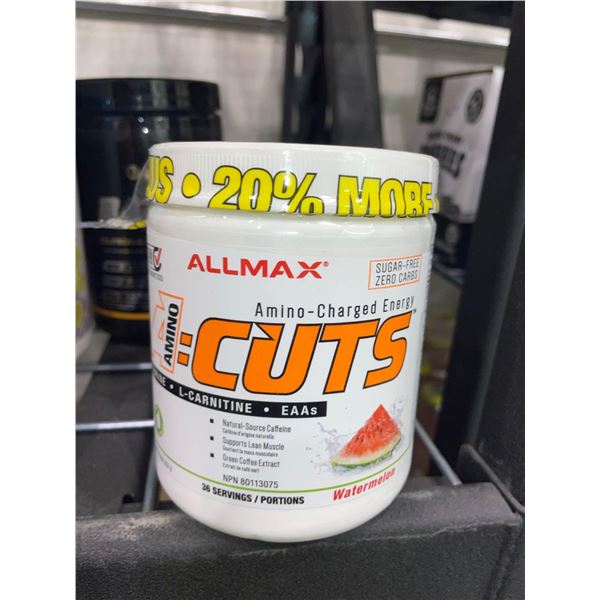 Allmax 4 Amino Cuts Pre-Workout Watermelon 252g