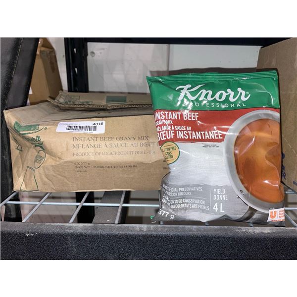 Knorr Instant Beef Gravy Mix 6 x 377g