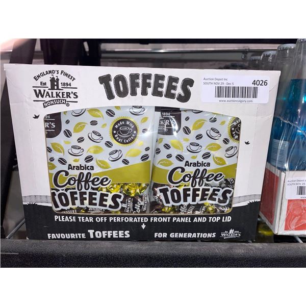 Walker's Arabica Coffee Toffees 12 x 150g