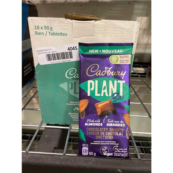 Cadbury Plant Bar Chocolatey Smooth 18 x 90g