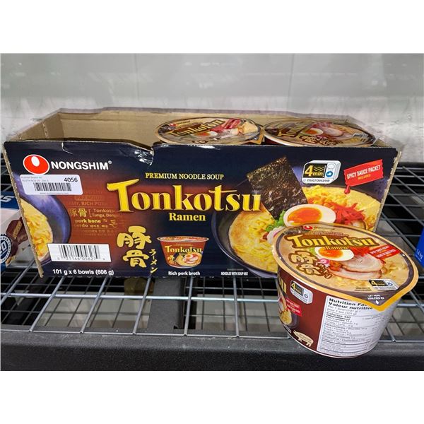 Nongshim Tonkotsu Ramen Premium Noodle Soup 6 x 101g