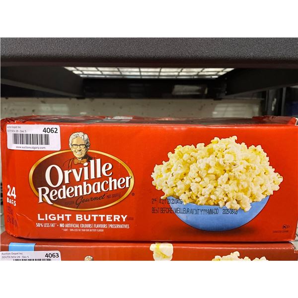 Orville Redenbacher Light Buttery Popcorn 24 x 80g
