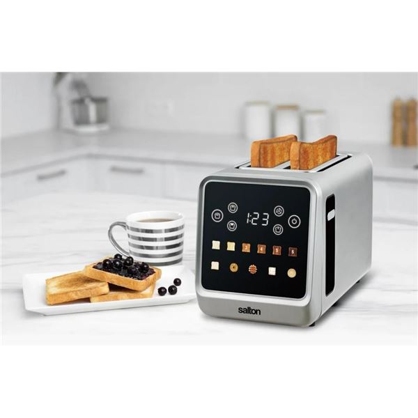Salton 2 Slice Touchscreen Toaster