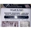 Image 3 : Wyatt and Ash Machine Washable Area Rug 182cm x 274cm
