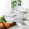 Image 1 : MIU 3-piece Colander Set White (PHOTO MAY NOT MATCH PRODUCT EXACTLY)