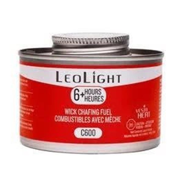 Leolight Vesta Heat Screw Top Wick Chafing Fuel 12 Count