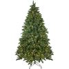 Image 1 : 4ft Slim Style Artificial Christmas Tree Warm White
