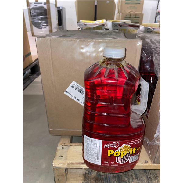 Canola Harvest Pop-It Trans Fat Free Popping Oil 4 x 4L