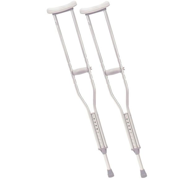 Pair of Crutches 5'2" to 5'10"