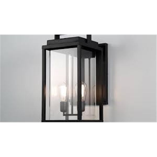 Gluckstein Elements Rockwell Collection 2 Light Exterior Wall Sconce