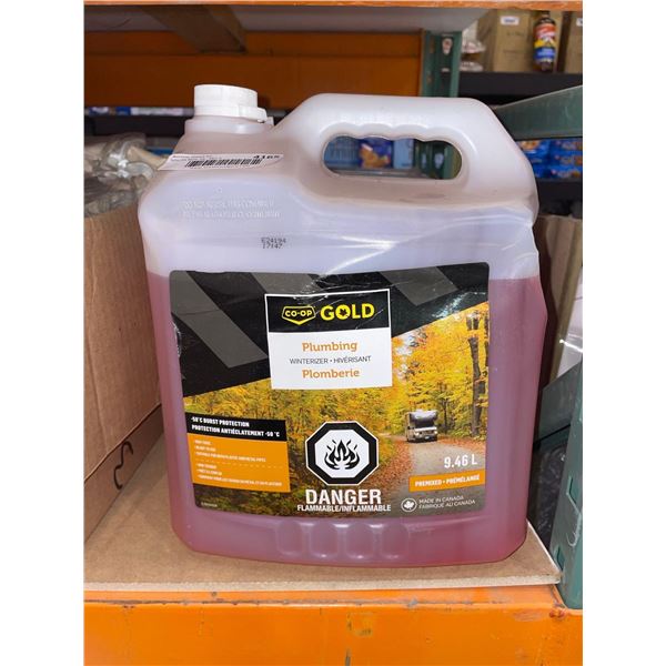 Co-op Gold Plumbing Winterizer 2 x 9.46L (SEE PHOTOS FOR BOTTLE DAMAGE)