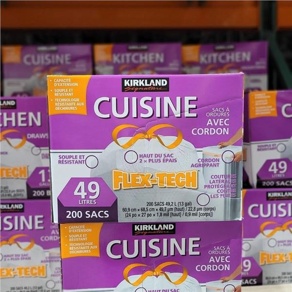 Kirkland Signature Kitchen Bags, Pack of 200