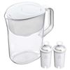 Image 1 : Brita Large 10 Cup Water Filter Pitcher with Smart Light Filter Reminder and 2 Standard Filters, Mad
