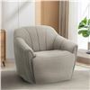 Image 1 : Moto Motion Fabric Swivel Chair With Power Footrest
