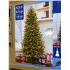 Image 2 : 6.5 FT Premium Hinged Pre-lit Artificial Christmas Tree w/UL-Certified LED Lights, Solid Metal Legs