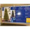 Image 3 : 6.5 FT Premium Hinged Pre-lit Artificial Christmas Tree w/UL-Certified LED Lights, Solid Metal Legs