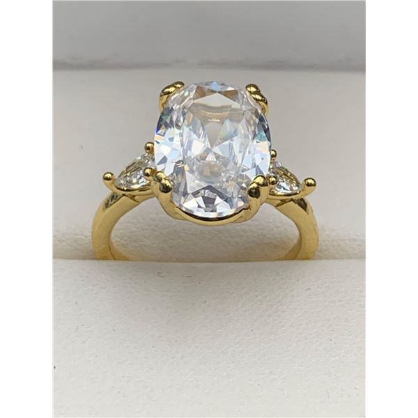 Ladies Oval 1.2 Carat Solitaire Dress Ring NEW size 7