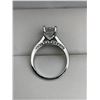 Image 3 : V.Wang Style Ladies 1.0 Carat Round Brilliant Cut Solitaire Engagement Ring NEW size 7