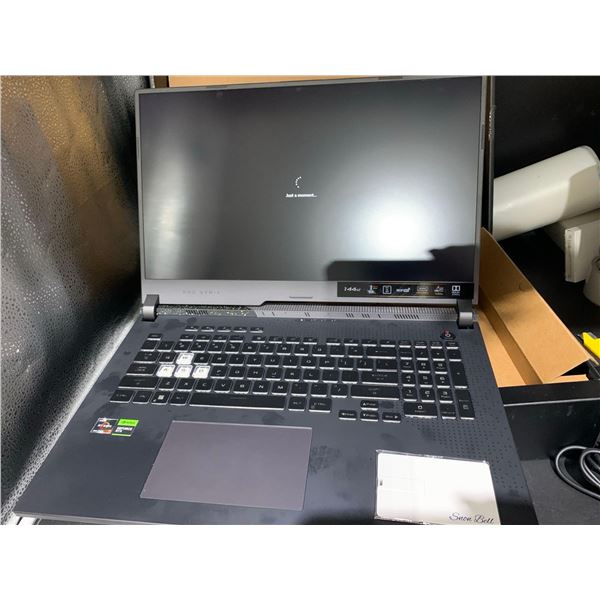 ASUS ROG Strix G1`7, 17.3 inch Gaming laptop,in box Powers up working (please inspect and view for s