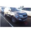 Image 2 : 2015 Land Rover Range Rover Evoque RUNS WITH MECHANICAL PROBLEMS