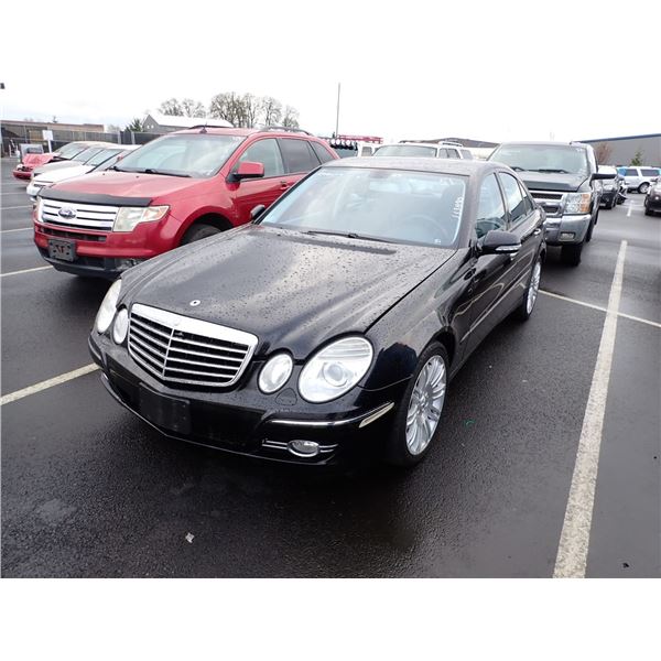 2007 Mercedes-Benz E350 RUNS WITH MECHANICAL PROBLEMS