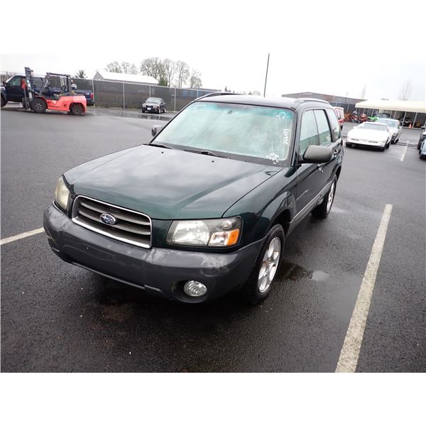 2003 Subaru Forester RUNS WITH MECHANICAL PROBLEMS