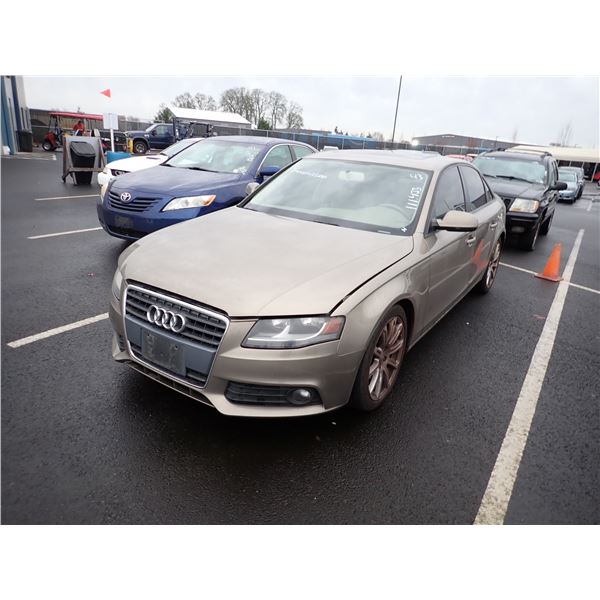 2010 Audi A4 RUNS WITH MECHANICAL PROBLEMS
