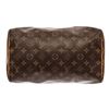 Image 4 : Louis Vuitton Brown Monogram Canvas Leather Speedy 30 Satchel Bag