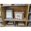 Image 8 : 2-Section Bookcase w/ Decorative Panels 78" x 18" x 84"H (contents not included), Pickup Dec. 23
