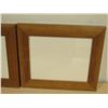 Image 2 : Qty 2 Wooden Frames 8" x 10"