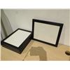 Image 2 : Qty 4 Black Wooden Frames 11" x 14"