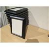 Image 2 : Qty 12 Black Wooden Frames 8" x 10"
