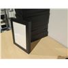 Image 2 : Qty 21 Black Wooden Frames 8" x 10"