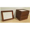 Image 1 : Qty 13 Koa Wood Veneer Frames 8" x 10"